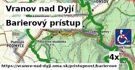 Barierový prístup, Vranov nad Dyjí