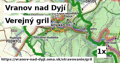 Verejný gril, Vranov nad Dyjí