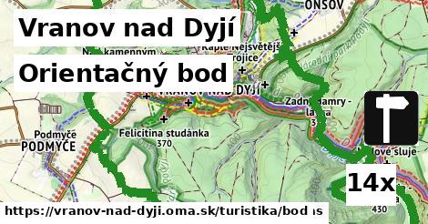 Orientačný bod, Vranov nad Dyjí