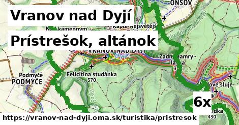 Prístrešok, altánok, Vranov nad Dyjí