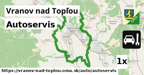 Autoservis, Vranov nad Topľou