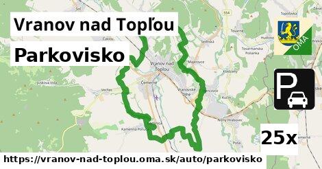 Parkovisko, Vranov nad Topľou