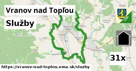 služby v Vranov nad Topľou