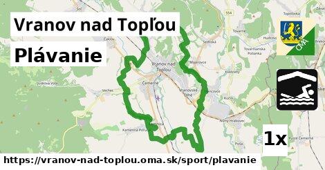 Plávanie, Vranov nad Topľou