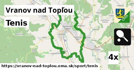 tenis v Vranov nad Topľou