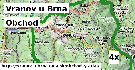 obchod v Vranov u Brna