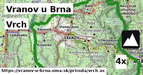 Vrch, Vranov u Brna