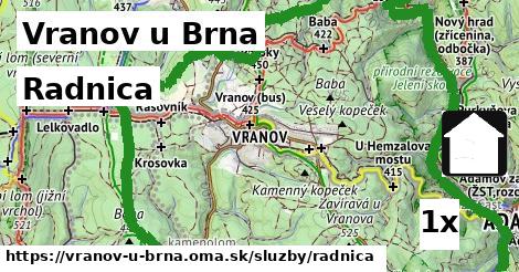 radnica v Vranov u Brna