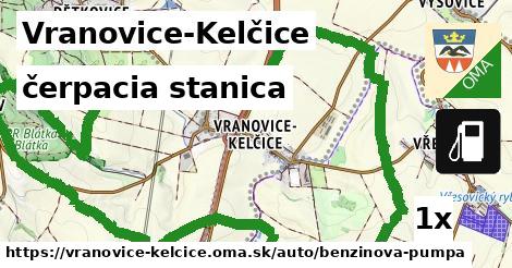 čerpacia stanica, Vranovice-Kelčice