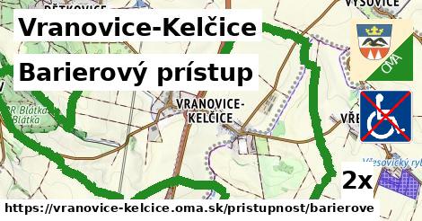 Barierový prístup, Vranovice-Kelčice