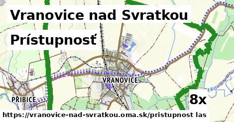 prístupnosť v Vranovice nad Svratkou