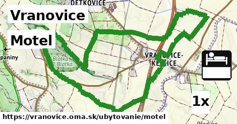 motel v Vranovice