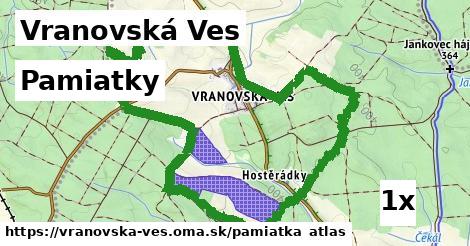 pamiatky v Vranovská Ves