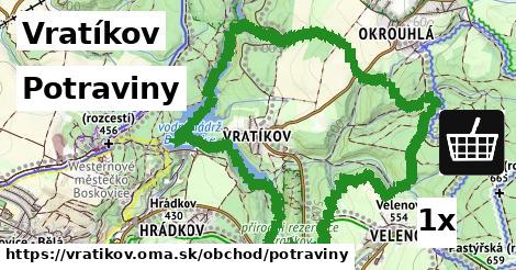 Potraviny, Vratíkov