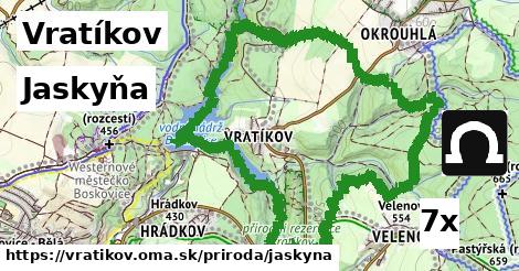 Jaskyňa, Vratíkov