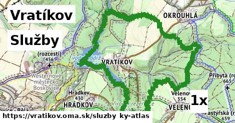 služby v Vratíkov