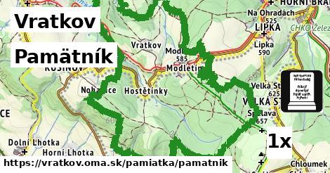 Pamätník, Vratkov