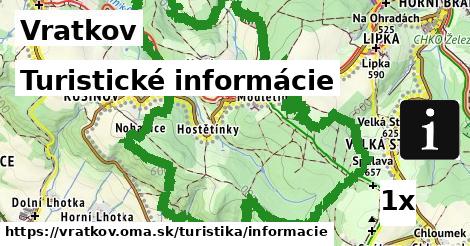 Turistické informácie, Vratkov