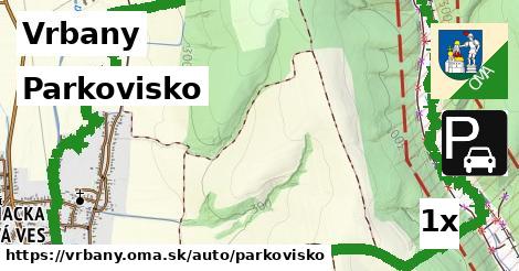 parkovisko v Vrbany