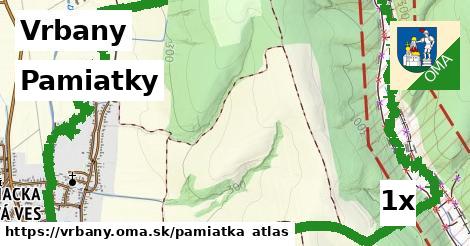 pamiatky v Vrbany