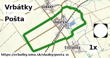 Pošta, Vrbátky