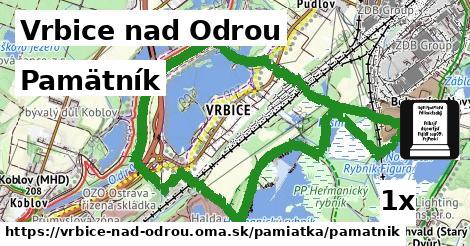 Pamätník, Vrbice nad Odrou