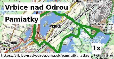 pamiatky v Vrbice nad Odrou