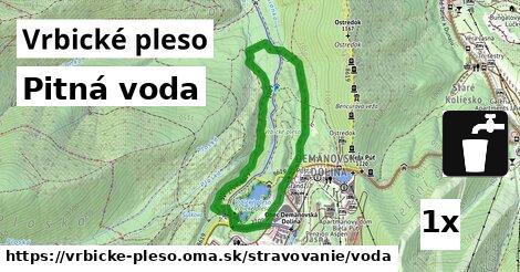 Pitná voda, Vrbické pleso