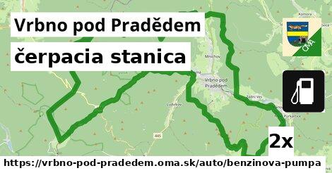 čerpacia stanica, Vrbno pod Pradědem