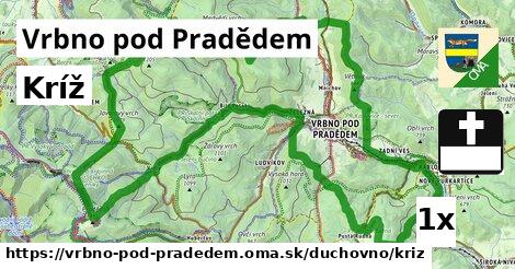 Kríž, Vrbno pod Pradědem