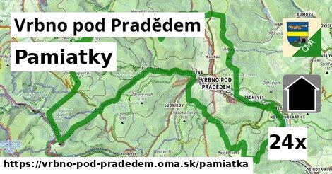 pamiatky v Vrbno pod Pradědem