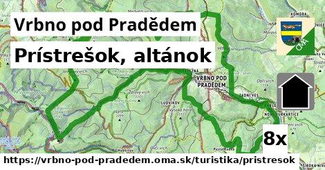 Prístrešok, altánok, Vrbno pod Pradědem