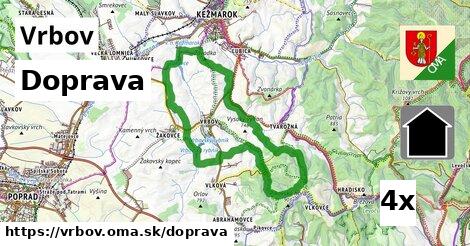 doprava v Vrbov