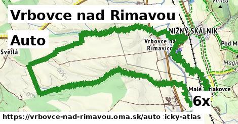 auto v Vrbovce nad Rimavou