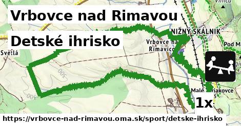 detské ihrisko v Vrbovce nad Rimavou