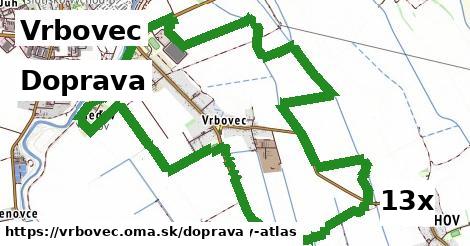 doprava v Vrbovec