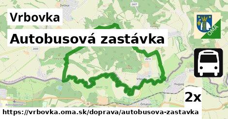 Autobusová zastávka, Vrbovka