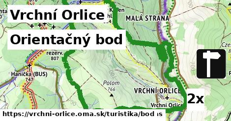 Orientačný bod, Vrchní Orlice