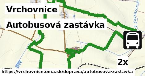 Autobusová zastávka, Vrchovnice