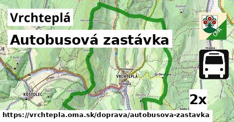 Autobusová zastávka, Vrchteplá