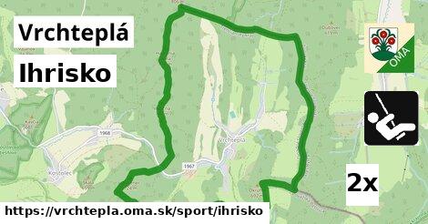 Ihrisko, Vrchteplá