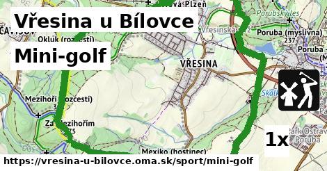 Mini-golf, Vřesina u Bílovce