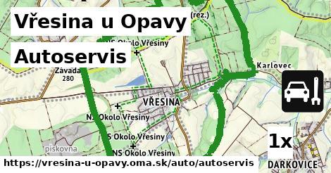 Autoservis, Vřesina u Opavy