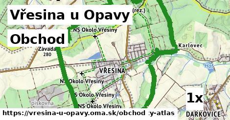 obchod v Vřesina u Opavy