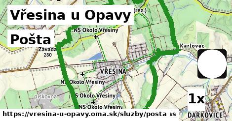 Pošta, Vřesina u Opavy