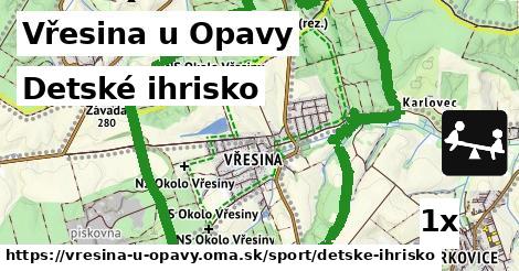 Detské ihrisko, Vřesina u Opavy