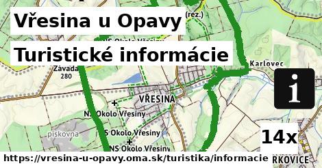 Turistické informácie, Vřesina u Opavy