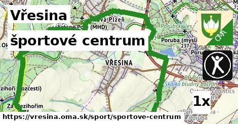 športové centrum, Vřesina