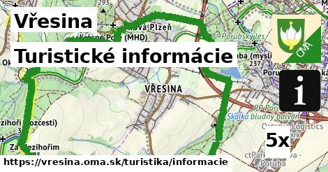 Turistické informácie, Vřesina