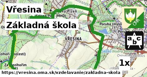 Základná škola, Vřesina